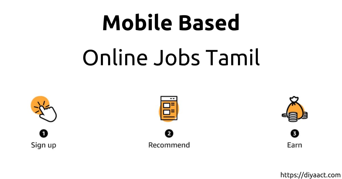 Read more about the article Mobile Online Jobs Tamil