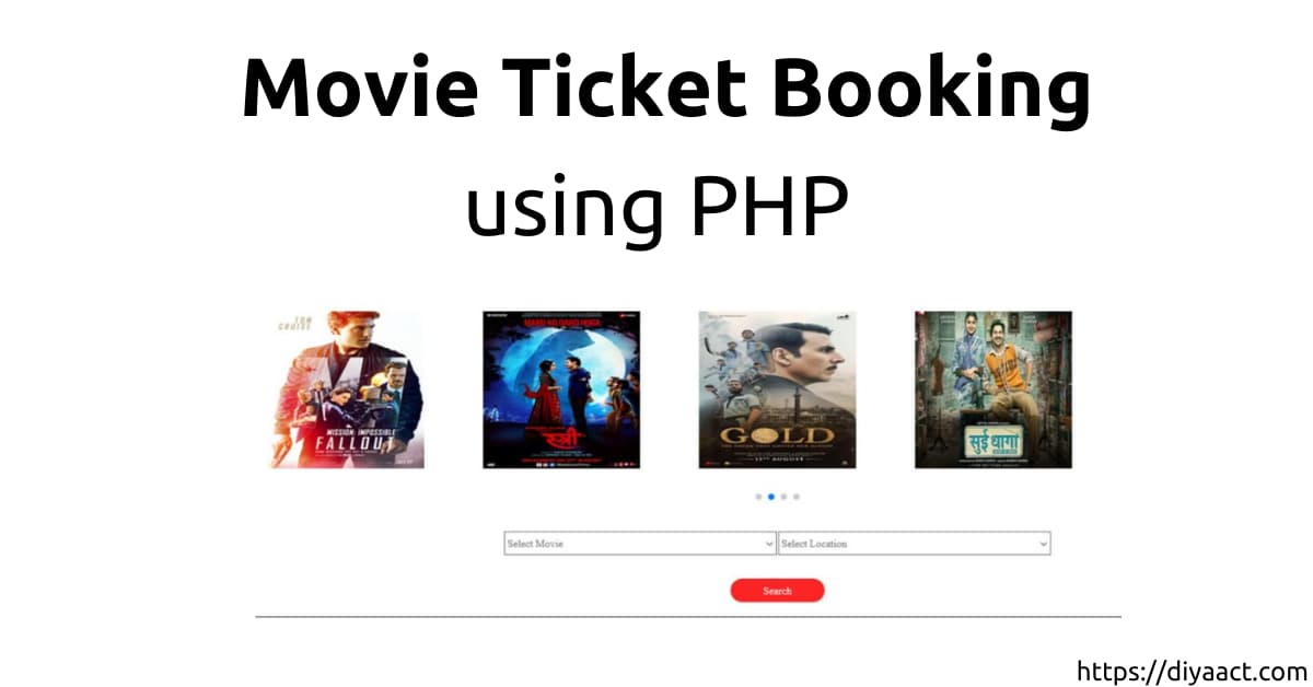Read more about the article Movie Ticket Booking PHP Project
