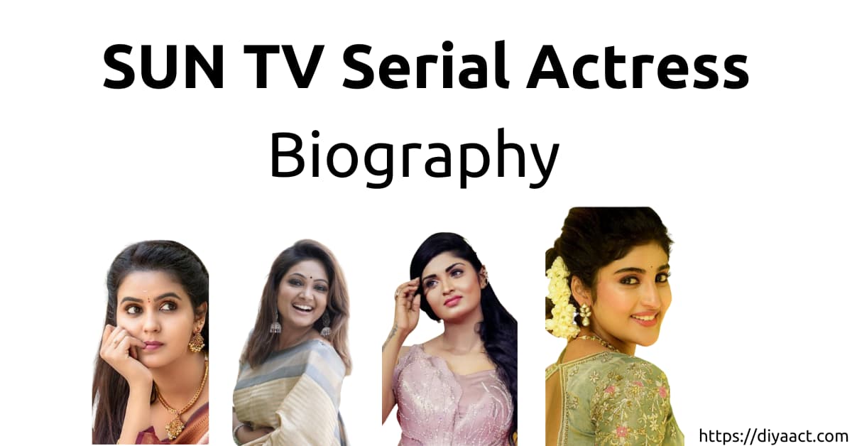 sun tv serial actress name