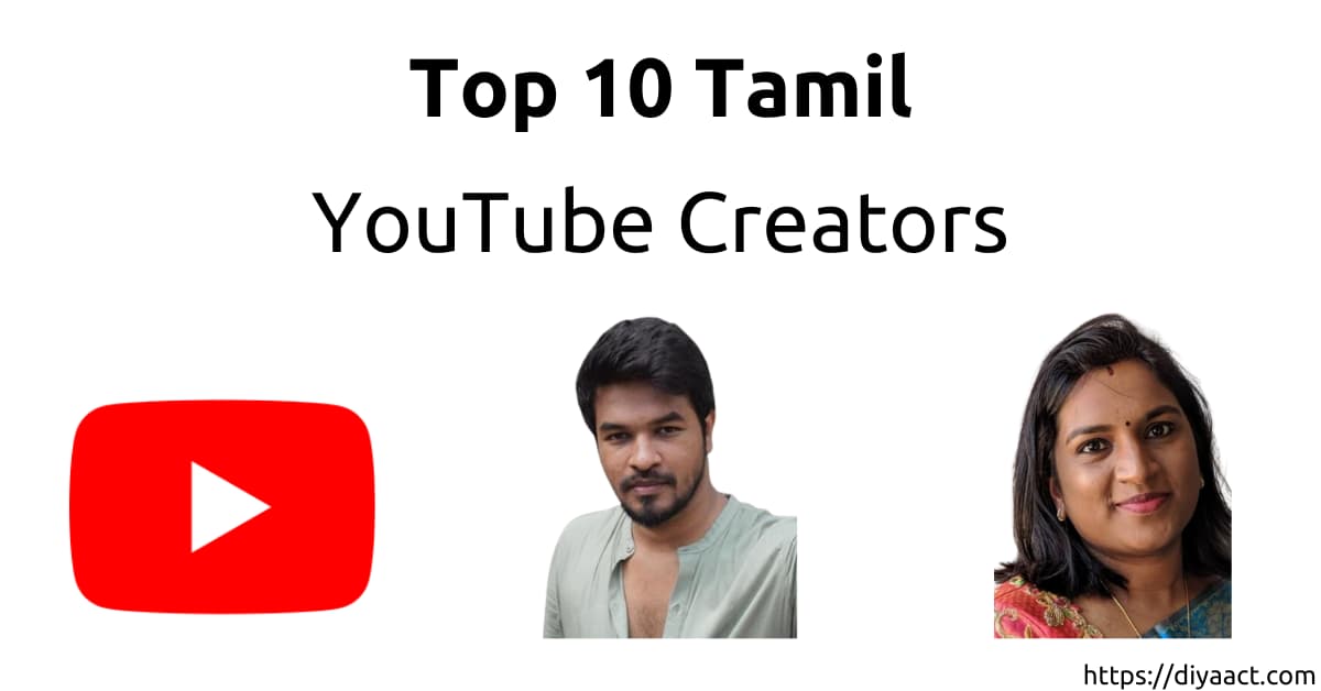 top 10 tamil youtube creators