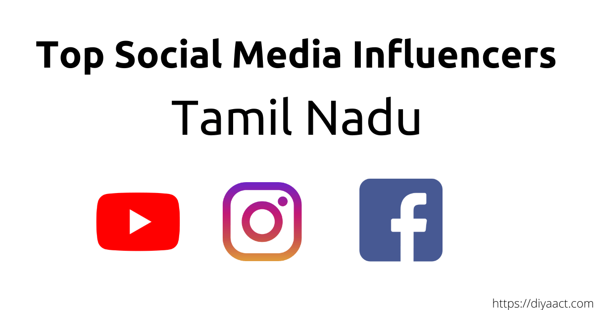 top social media influencers tamil nadu