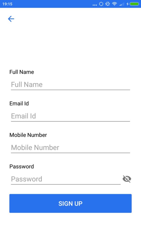 flipkart app login and register page